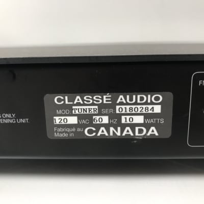 Classe Audio Tuner 1 FM Stereo Tuner Classe RC-7 Remote image 2
