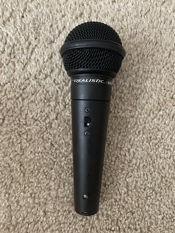 Shure Realistic Highball Dynamic Microphone 33-984D - Black | Reverb