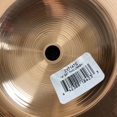 NEW Zildjian ZXT 14" Thin Crash Cymbal image 9