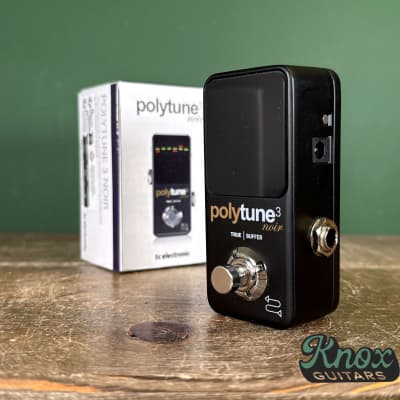 Reverb.com listing, price, conditions, and images for tc-electronic-polytune-3-noir