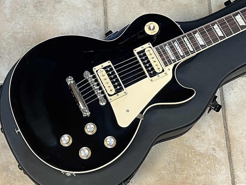 2024年春の USA Gibson 2023 Les Reverb | Ebony Guitar Electric Classic Paul ギター