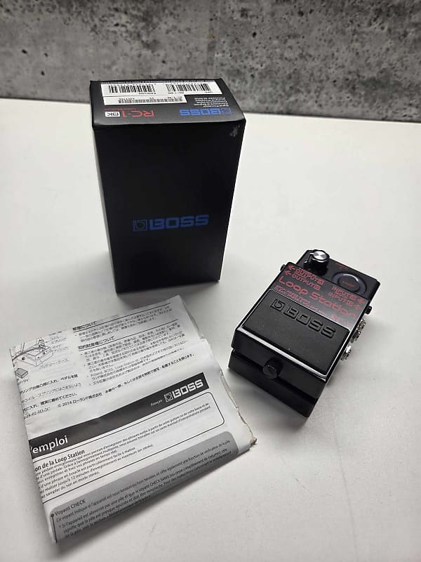 ギター BOSS RC-1 / RC-1-BK Loop Station BOSS RC-1-BK Loop Station Limited Edition | Long & McQuade