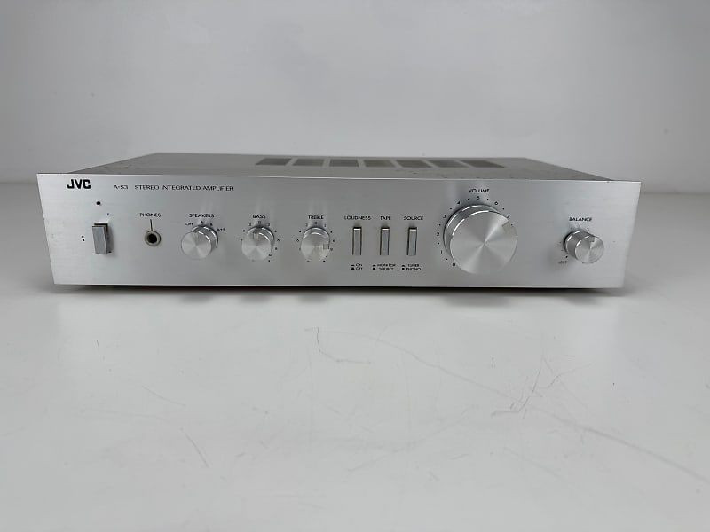 JVC A-S3 Stereo Integrated Amplifier - 22w into 8 Ohm- Checked and cleaned  			