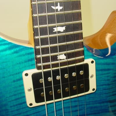 PRS CE 24 Electric Guitar w/Bag - Blue Matteo image 6