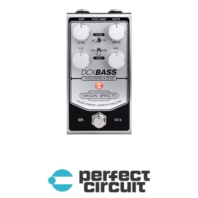 Reverb.com listing, price, conditions, and images for origin-effects-dcx-bass-tone-shaper-drive-pedal