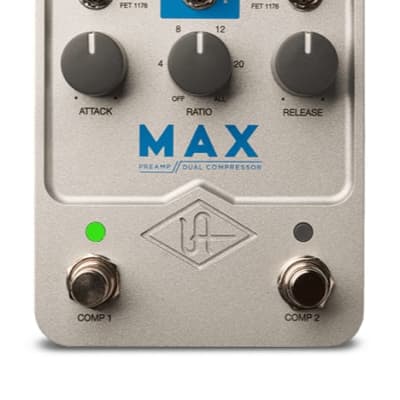 UAFX Max Preamp & Dual Compressor – effektpedaler.dk