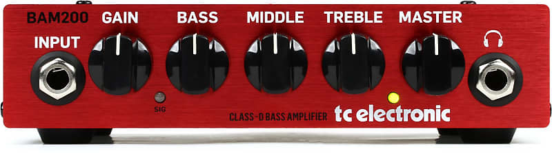 TC Electronic BAM200 200-watt Compact Bass Head image 1