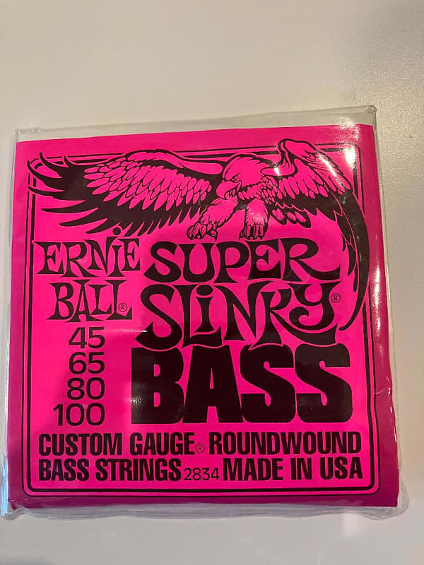 Ernie Ball Super Slinkey Bass - Nickel image 1