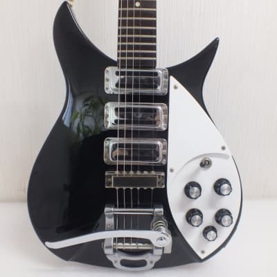 Greco JLG-85 Black John Lennon Ricken Backer Electric Guitar