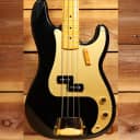 FENDER Classic Series 50s Lacquer Precision Bass Black/Gold NITRO! Upgrade 11934