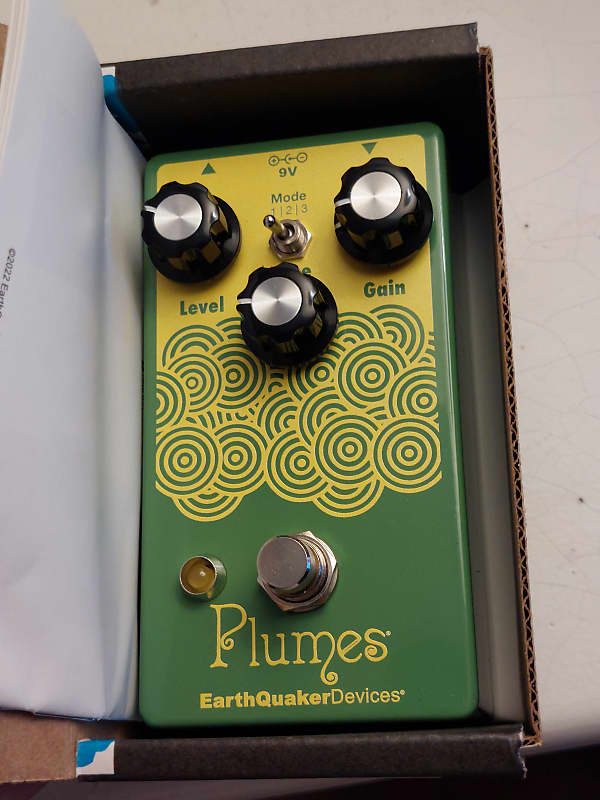 EarthQuaker Devices Plumes Small Signal Shredder Overdrive