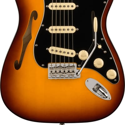 Fender Suona Stratocaster Thinline, Violin Burst for sale