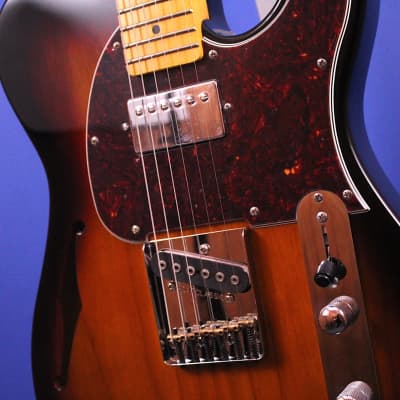 G&L Tribute ASAT Classic Bluesboy Semi-Hollow - 3 Tone Sunburst  220314437 image 6
