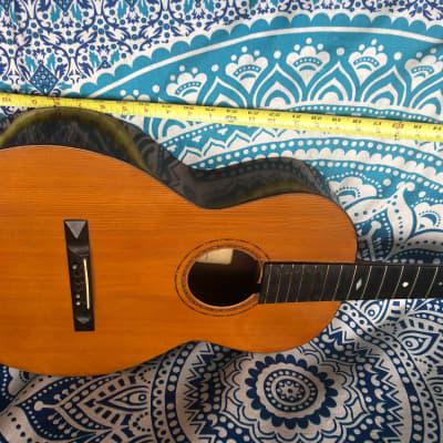 Antique Vintage 1896 Andrew Groehsl Chicago, IL Parlor Guitar Project Brazilian Rosewood image 21