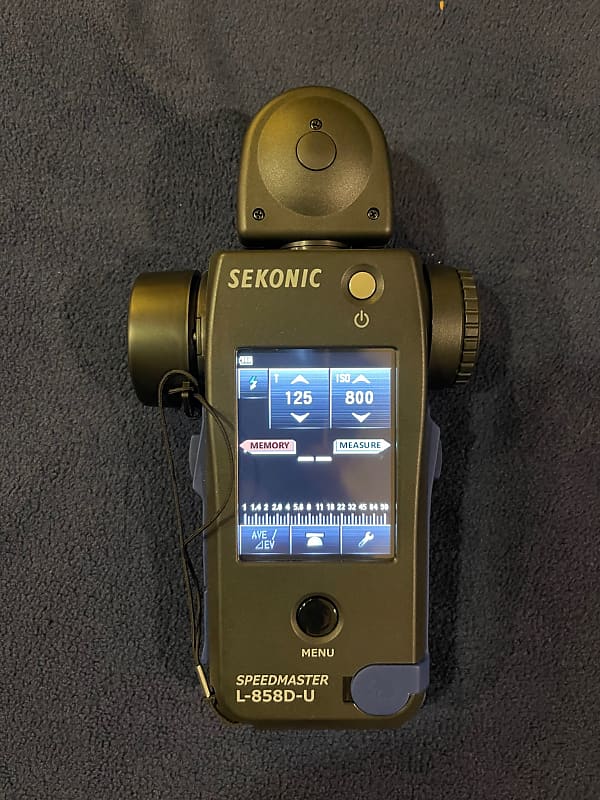 Sekonic L-858D-U Light Meter - Mint Condition - Used Only TWICE On