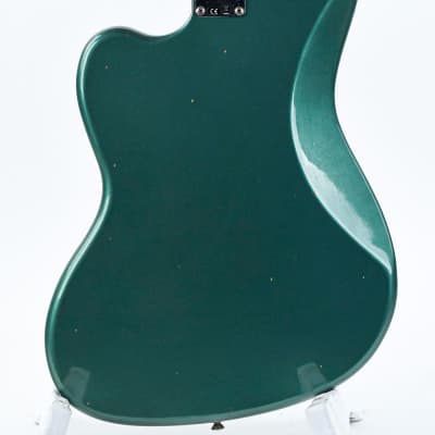 Fender Custom Shop B2 Bass VI Journeyman Aged Sherwood Green Metallic image 8
