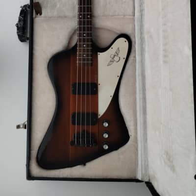 1995 Gibson Thunderbird IV Electric Bass Sunburst Finish | Reverb