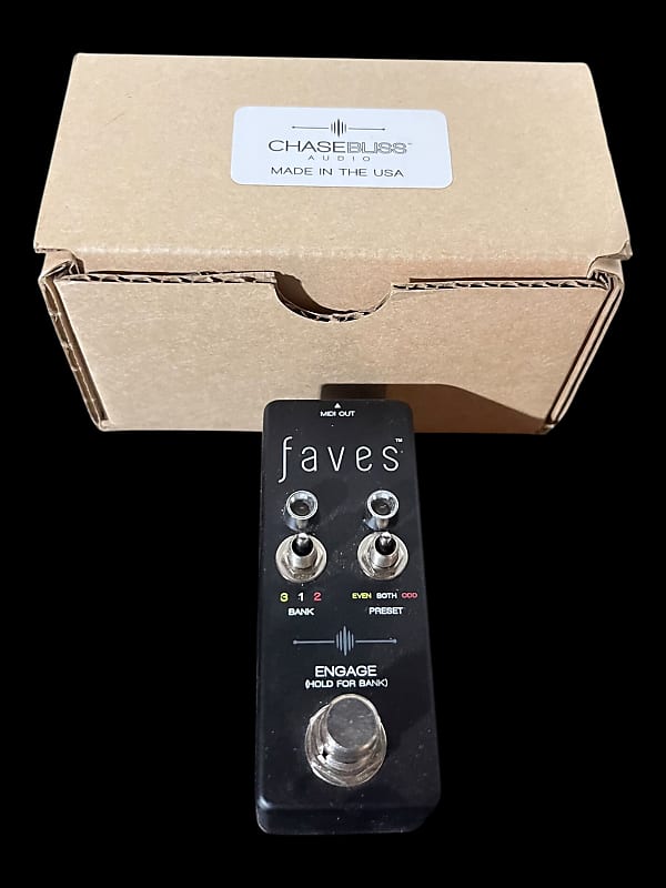Chase Bliss Audio Faves MIDI Controller Pedal | Reverb