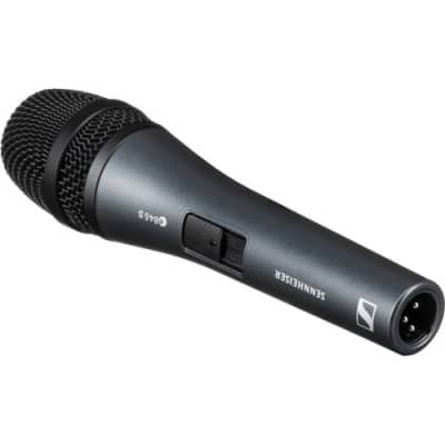 Sennheiser e 845-S Supercardioid Dynamic Vocal Microphone with On/Off Switch image 5
