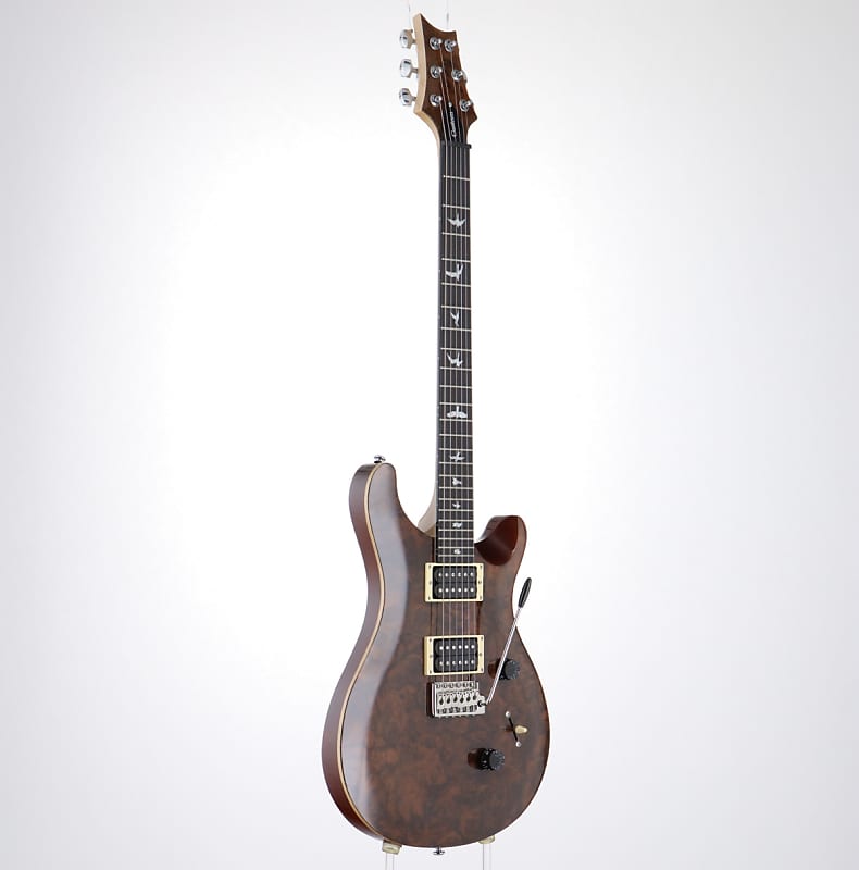 ギター Paul Reed Smith SE Custom 24 Walnut Burl 2017 PRS SE Custom 24 Limited Edition Walnut Burl Top
