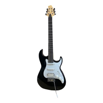 Samick Malibu MB-2 Black SSH Electric Guitar w/Hardshell Case image 3