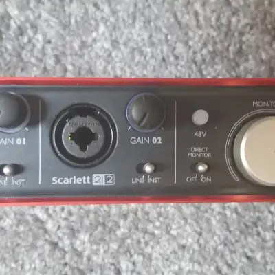 Focusrite Scarlett 2i2 USB 2.0 Audio Interface (Non-Functioning) image 2