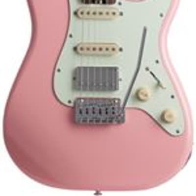 Schecter Nick Johnston Traditional HSS Electric Guitar Atomic Coral image 1