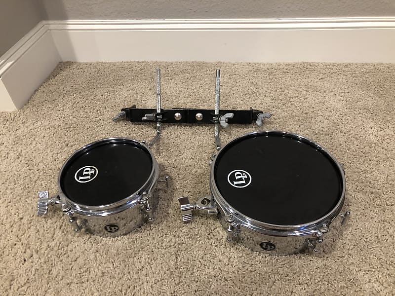 Latin Percussion 6" + 8" Micro Snares + Rhythm Tech Clamp Reverb