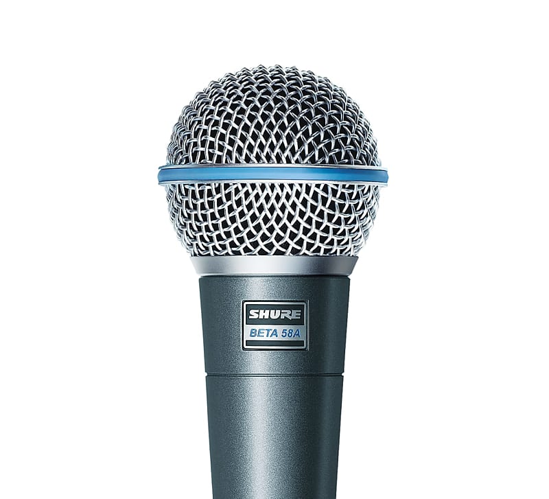 Shure BETA 58A Supercardioid Dynamic Vocal Microphone image 1