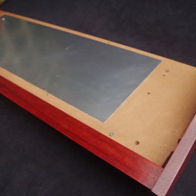 Custom Wooden Case Korg Polysix Analog Synthesizer Red Wood image 3