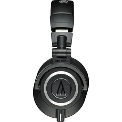 Audio-Technica ATH-M50x Closed-Back Monitor Headphones (Black) (Open Box) image 2
