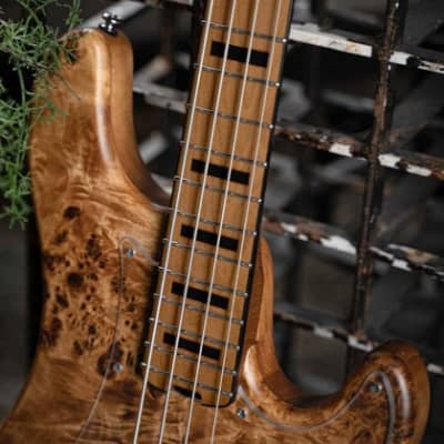 Cort GB-Modern 4 Open Pore Vintage Natural w/Case (B Stock) image 5