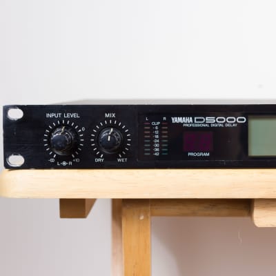 ヤマハ　YAMAHA D5000 デジタルディレイ delay YAMAHA D5000 PROFESSIONAL DIGITAL DELAY recording effector