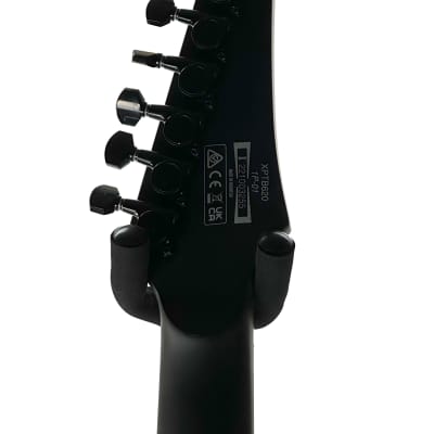 Ibanez Xptb620 Xiphos Iron Label Electric Guitar   Black Flat image 10
