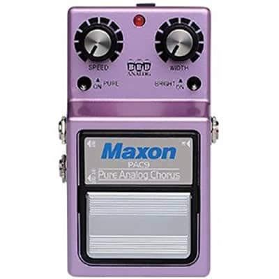 Maxon FX PAC-9 Pure Analog Chorus Guitar Effects Pedal image 1
