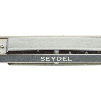 Seydel Saxony Solo Chromatic Harmonica, Key of Low E. New with Full Warranty! image 6