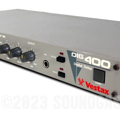 Vestax MDX Digital Delay with Modulation 1980's - Silver
