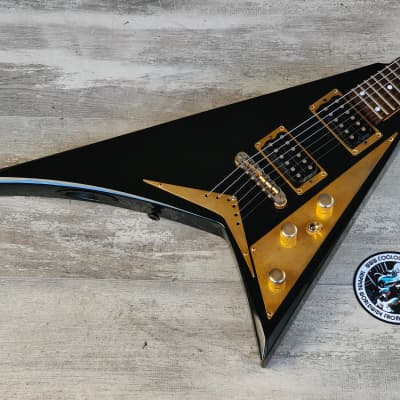 1990s Grover Jackson Randy Rhoads Professional Neck Through V Black w/  Case, Japan | Reverb Australia