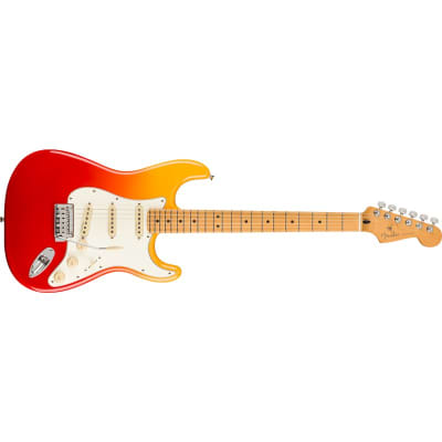 Fender Player Plus Stratocaster, Maple Neck, Tequila Sunrise image 2