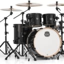 Mapex Armory Series 5-Piece Shell Pack in Transparent Black Lacquer with Tomahawk Snare Drum!