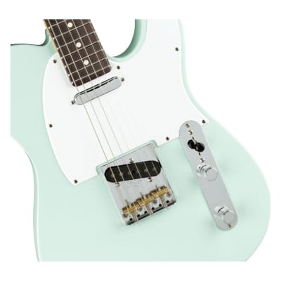 Fender American Performer Telecaster 6-String Right-Handed Electric Guitar with Alder Body and Rosewood Fingerboard (Satin Sonic Blue) image 3