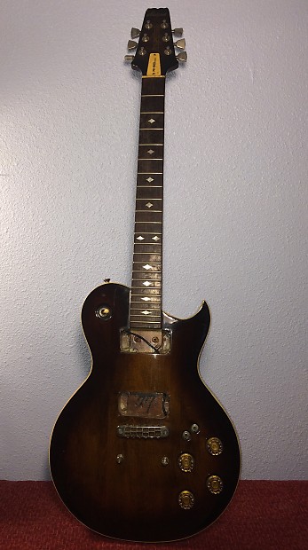 全国どこでも送料無料！ 80s PE-R60 Pickups) (No PE-R60 II Pro Aria Browm Reverb | Burst ギター