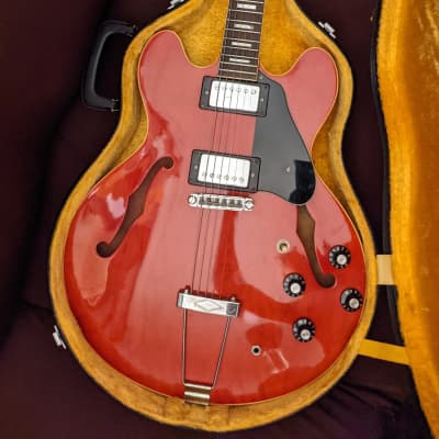 1974 R.K. Herby ES-335 Cherry Red w/ OHSC | Roland + Kasuga, R.K. Herby, Heerby, Japan Vintage, Maxon U1000, Extremely RARE ! image 6