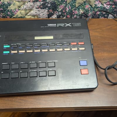 Yamaha RX15 Digital Rhythm Programmer 1980s - Black