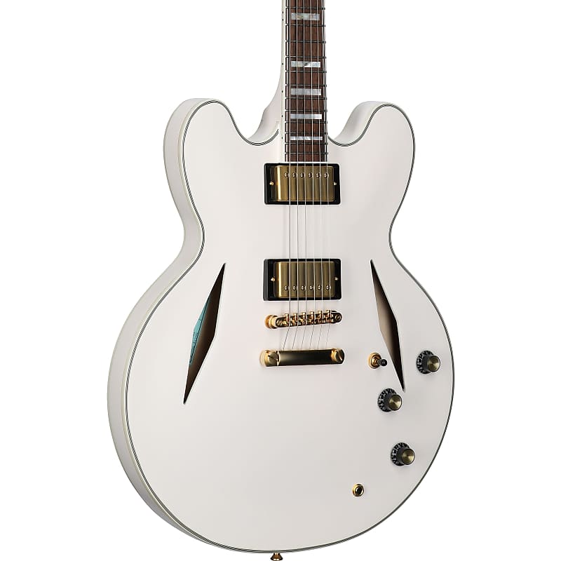 Epiphone Emily Wolfe White Wolfe Sheraton Electric Guitar (with Case) image 1