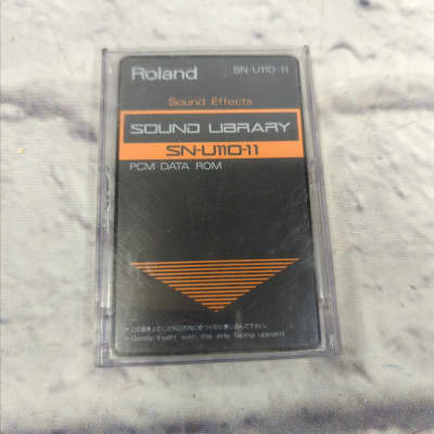 Roland SN-U110-11 Sound Effects Sound Library PCM Data ROM Card for U110