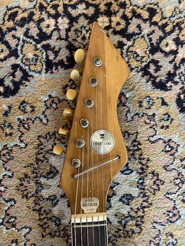 ギター TRUETONE Vintage Kay Truetone K Series 1960's Red Electric Guitar