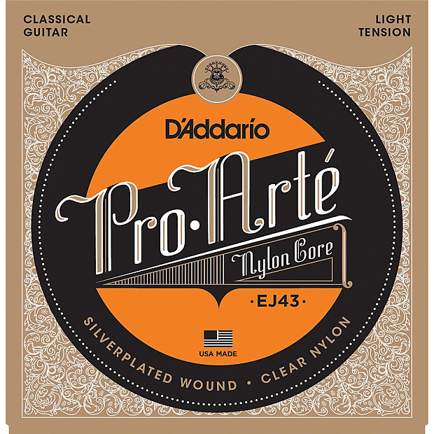 D'Addario EJ43 Pro-Arte Nylon Classical Guitar Strings Light Tension image 1