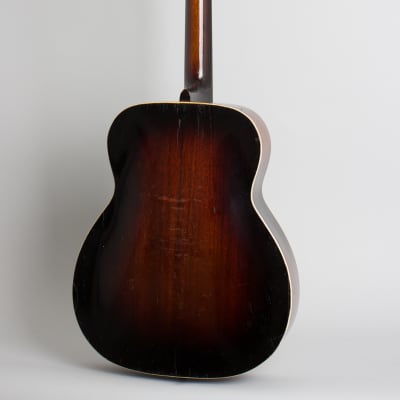 Bacon & Day  Ne Plus Ultra Troubadour Arch Top Acoustic Guitar (1934), ser. #33895, period black hard shell case. image 2