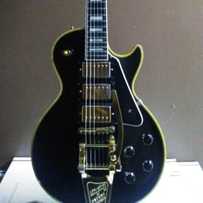 1957 Gibson Les Paul Custom Black Beauty Reissue. 3 pickup image 1
